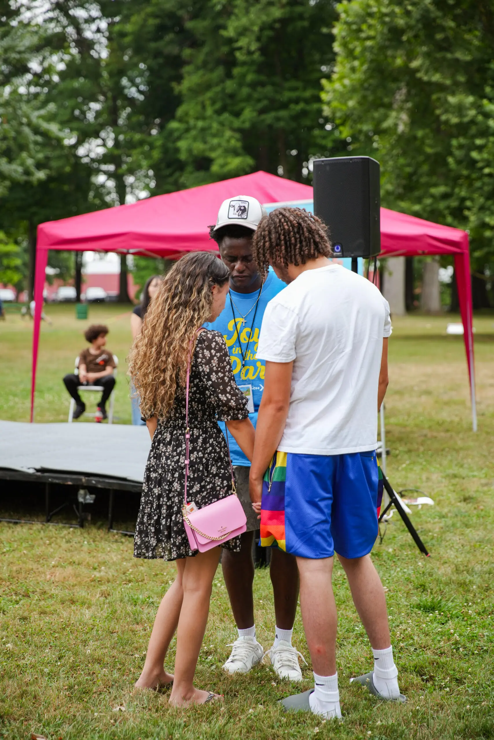 Joy in the Park - praying for others